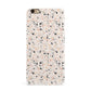 Terrazzo Stone iPhone 6 Plus 3D Snap Case on Gold Phone