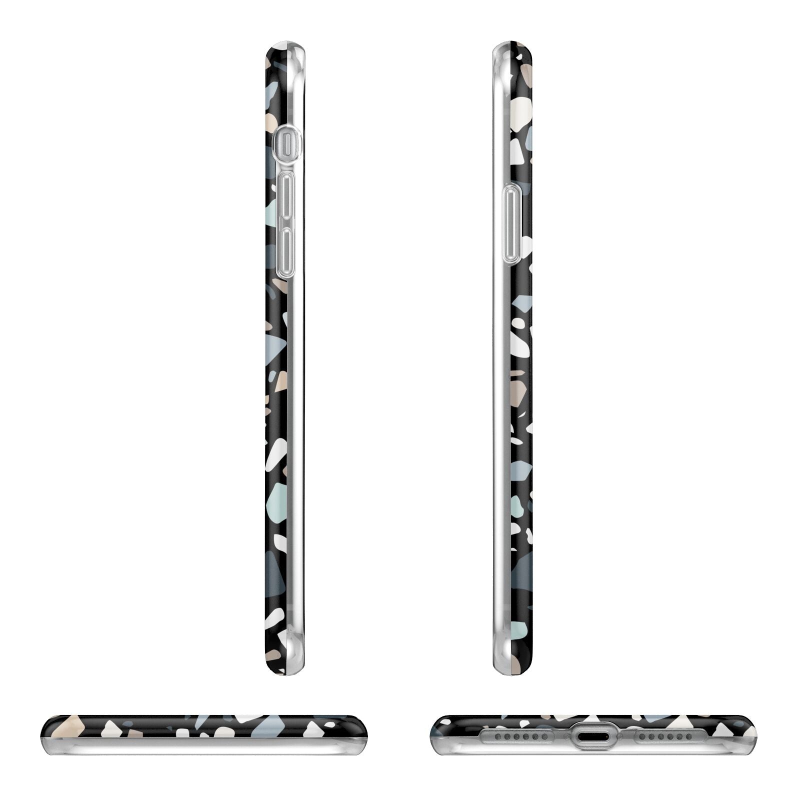 Terrazzo iPhone 11 Pro 3D Tough Case Angle Images