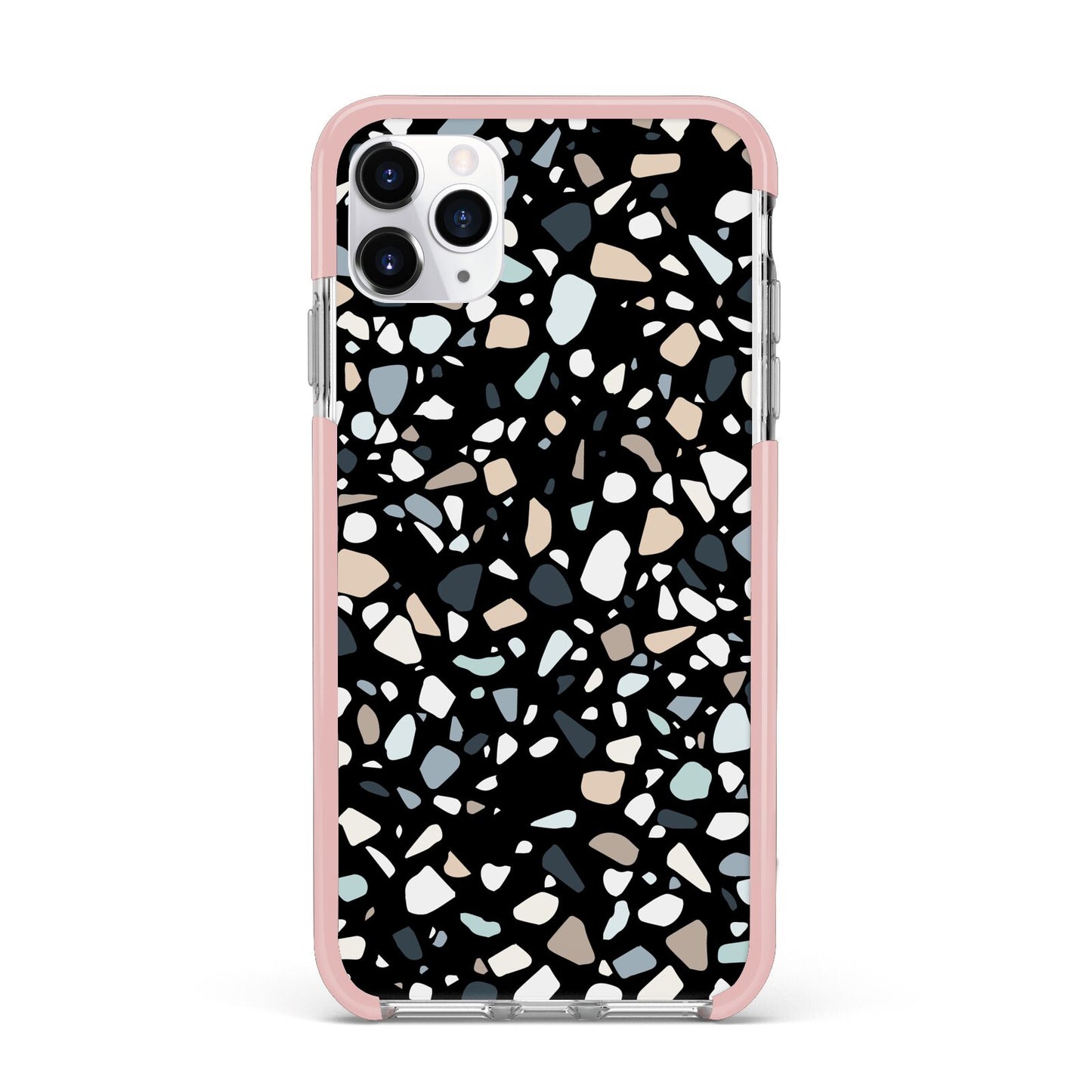 Terrazzo iPhone 11 Pro Max Impact Pink Edge Case