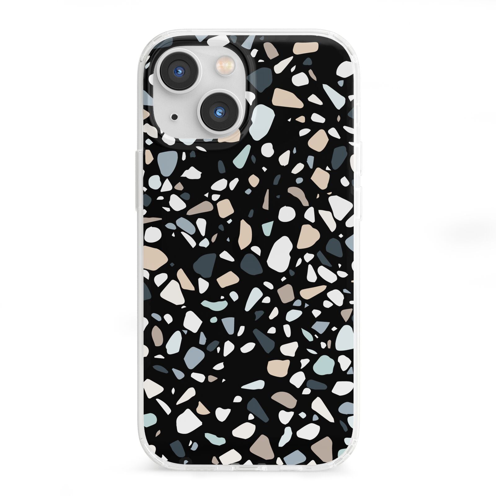 Terrazzo iPhone 13 Mini Clear Bumper Case