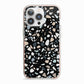 Terrazzo iPhone 13 Pro TPU Impact Case with Pink Edges