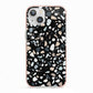 Terrazzo iPhone 13 TPU Impact Case with Pink Edges
