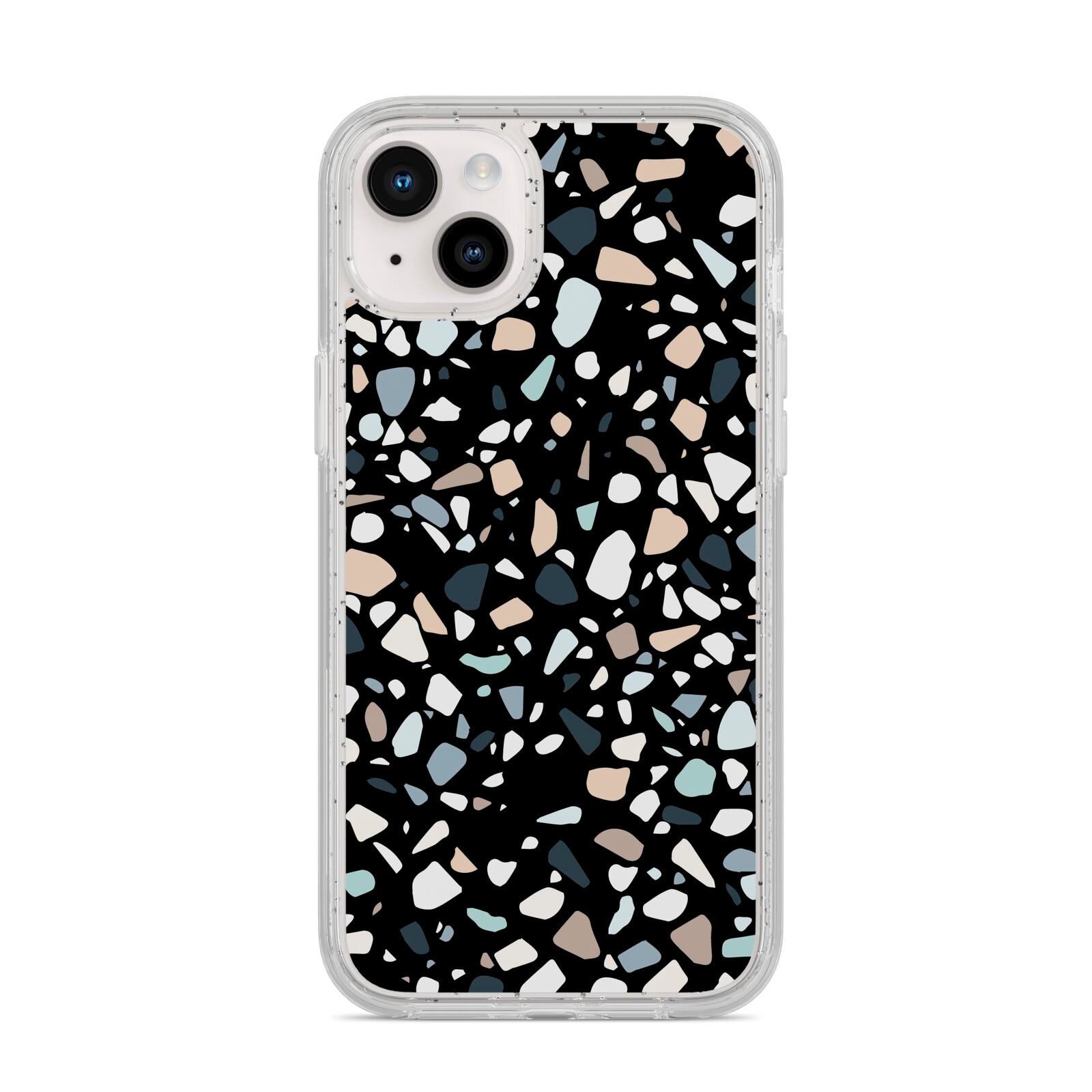 Terrazzo iPhone 14 Plus Glitter Tough Case Starlight