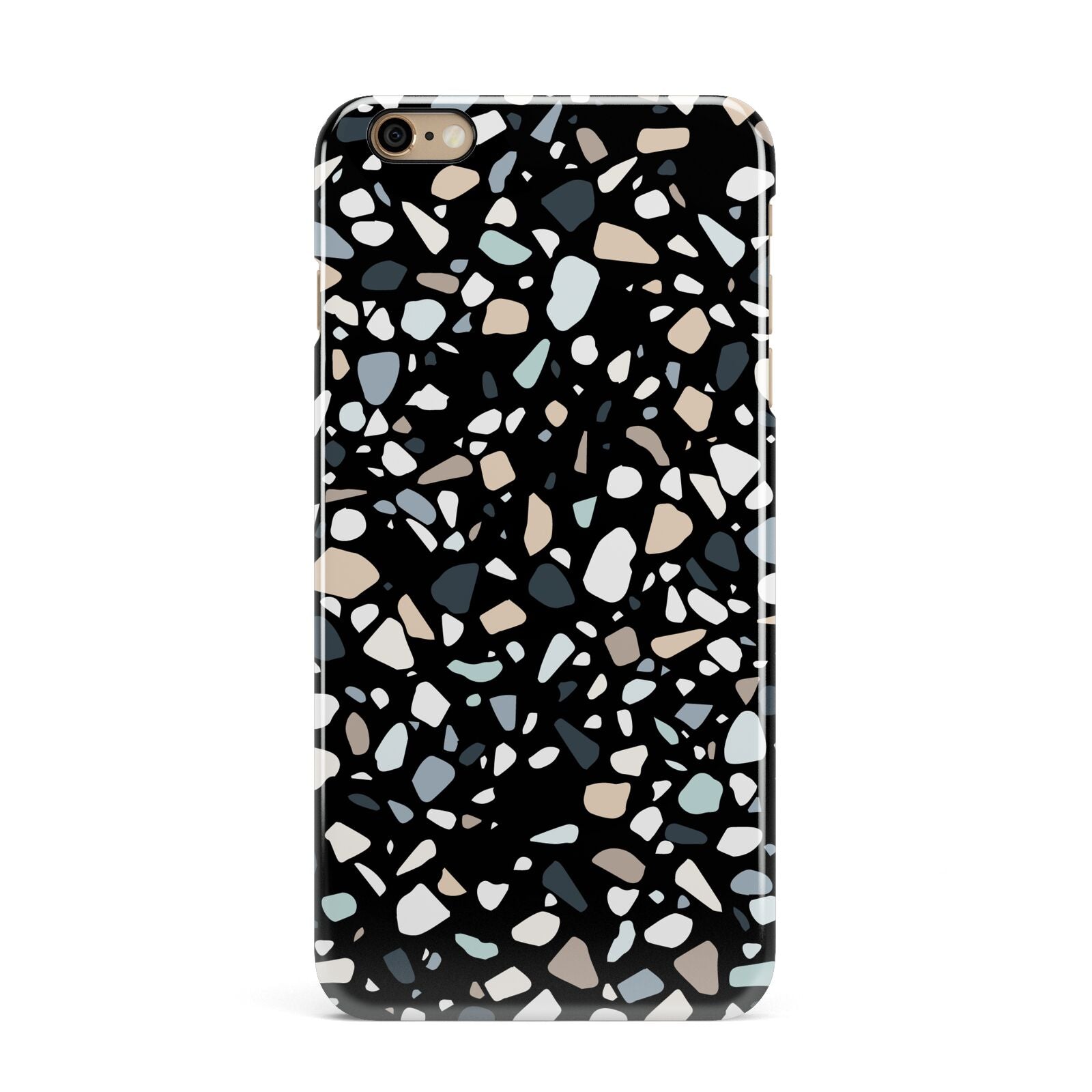Terrazzo iPhone 6 Plus 3D Snap Case on Gold Phone