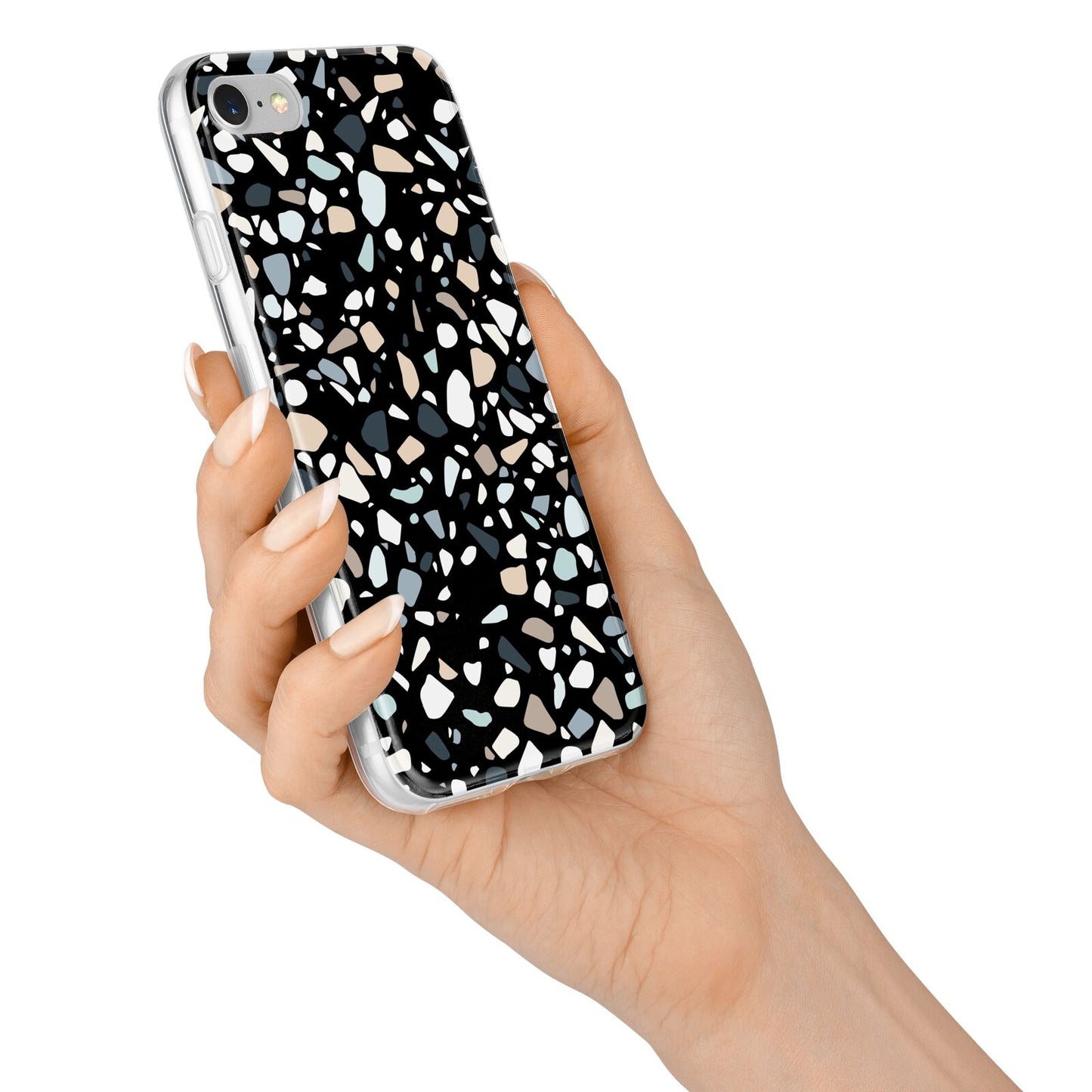 Terrazzo iPhone 7 Bumper Case on Silver iPhone Alternative Image