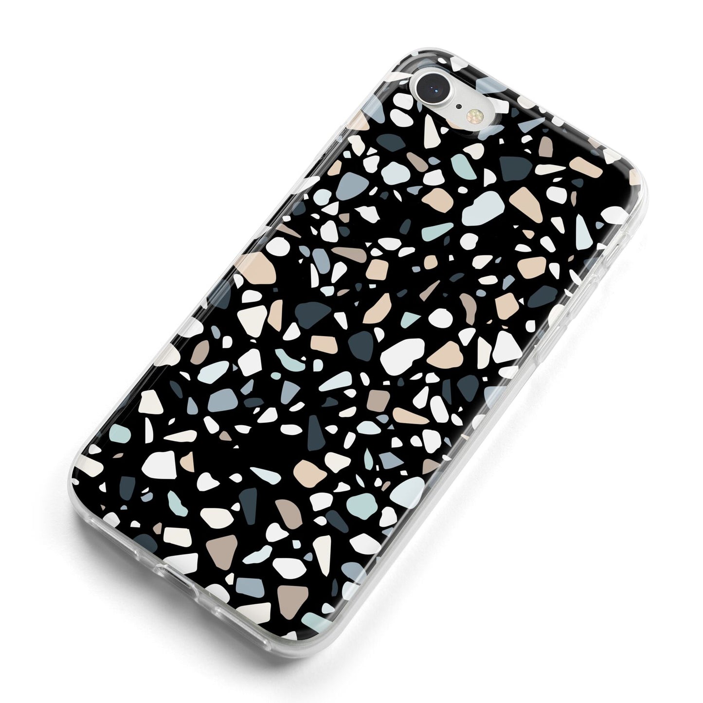 Terrazzo iPhone 8 Bumper Case on Silver iPhone Alternative Image