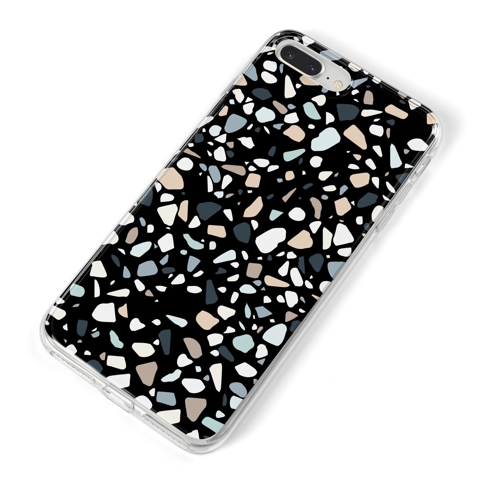 Terrazzo iPhone 8 Plus Bumper Case on Silver iPhone Alternative Image
