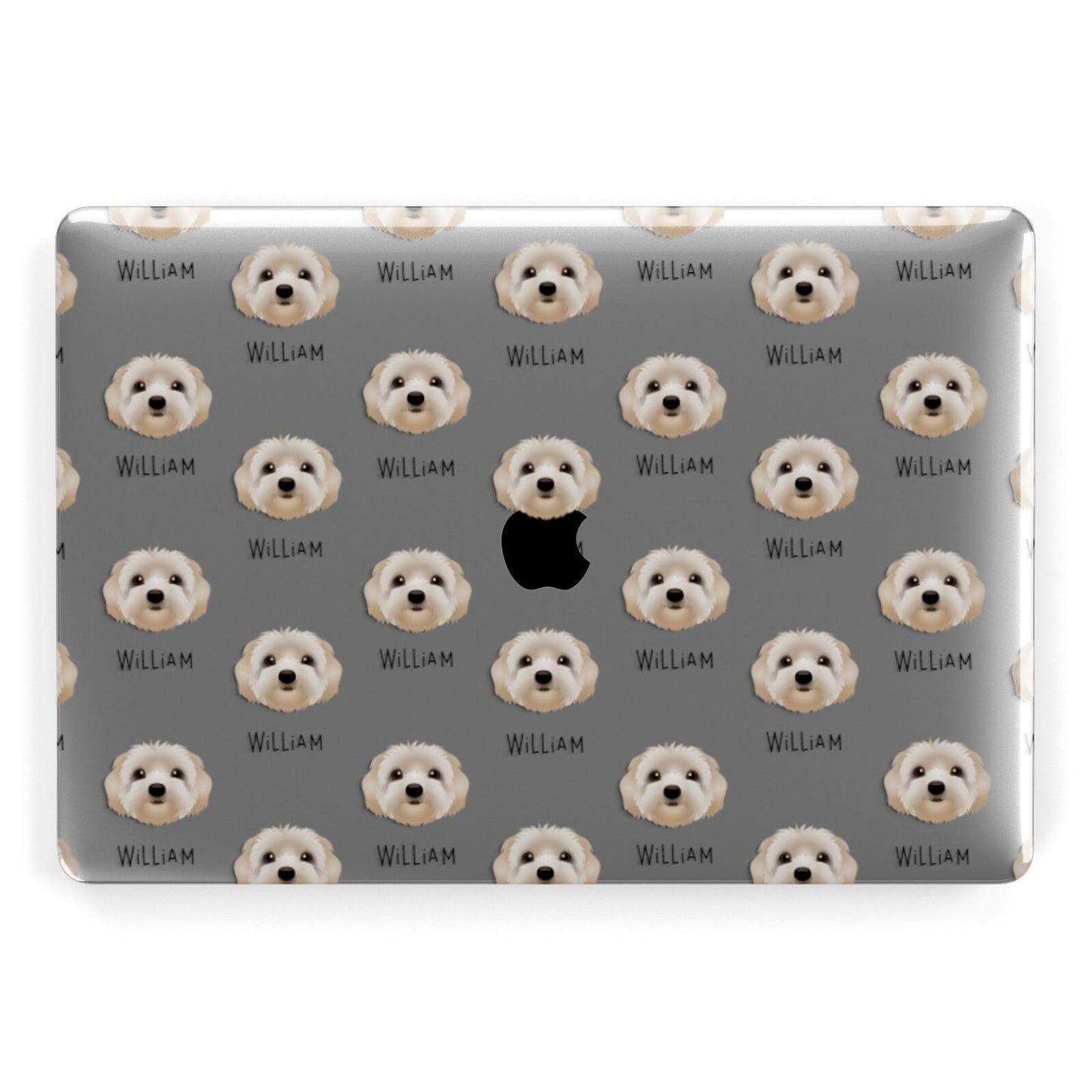 Terri Poo Icon with Name Apple MacBook Case