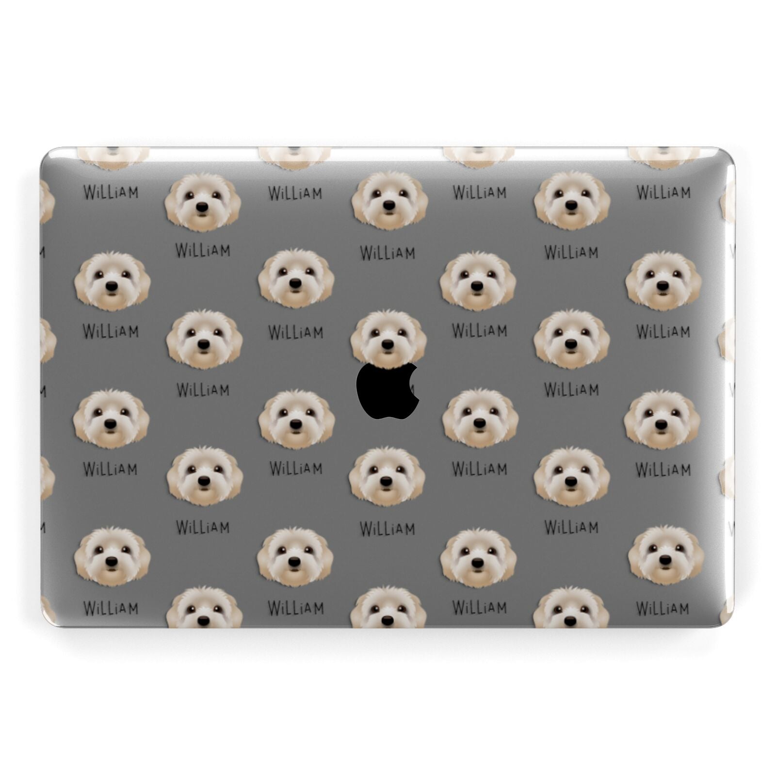 Terri Poo Icon with Name Apple MacBook Case
