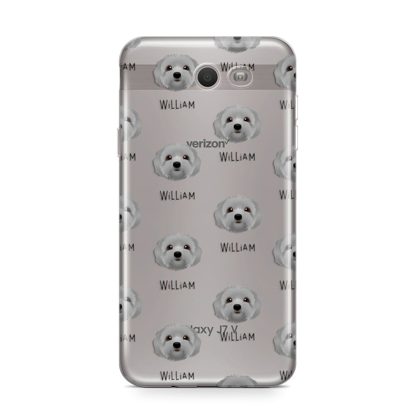 Terri Poo Icon with Name Samsung Galaxy J7 2017 Case