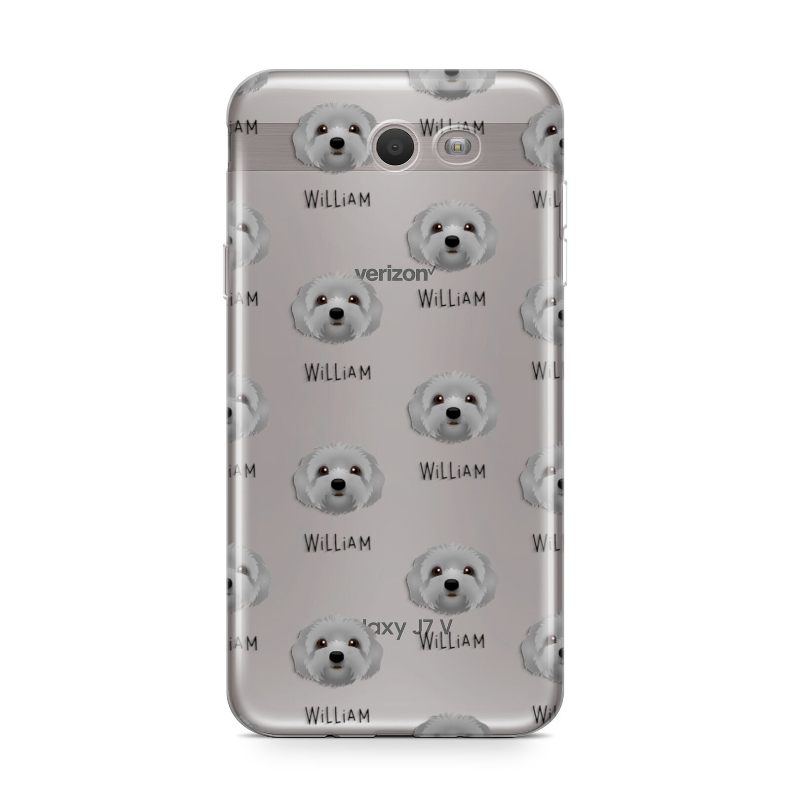 Terri Poo Icon with Name Samsung Galaxy J7 2017 Case