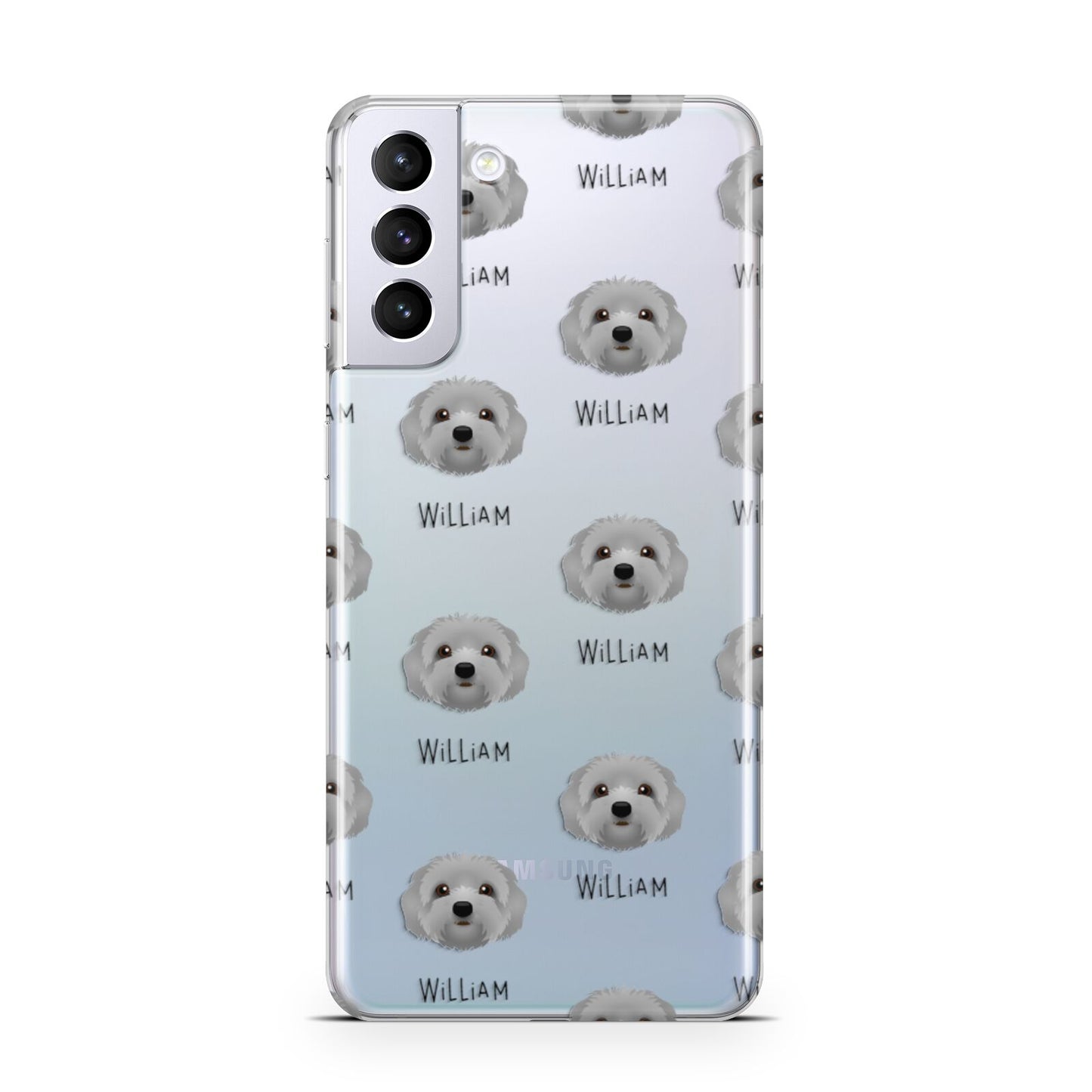 Terri Poo Icon with Name Samsung S21 Plus Phone Case