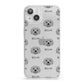 Terri Poo Icon with Name iPhone 13 Clear Bumper Case