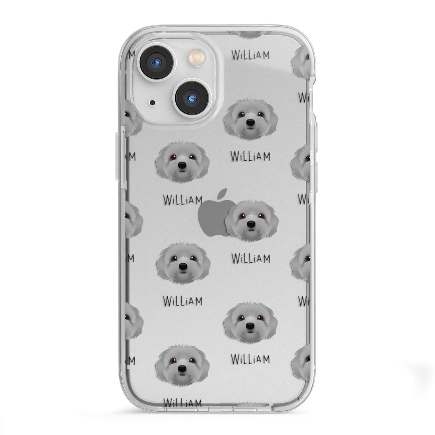 Terri Poo Icon with Name iPhone 13 Mini TPU Impact Case with White Edges