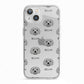 Terri Poo Icon with Name iPhone 13 TPU Impact Case with White Edges