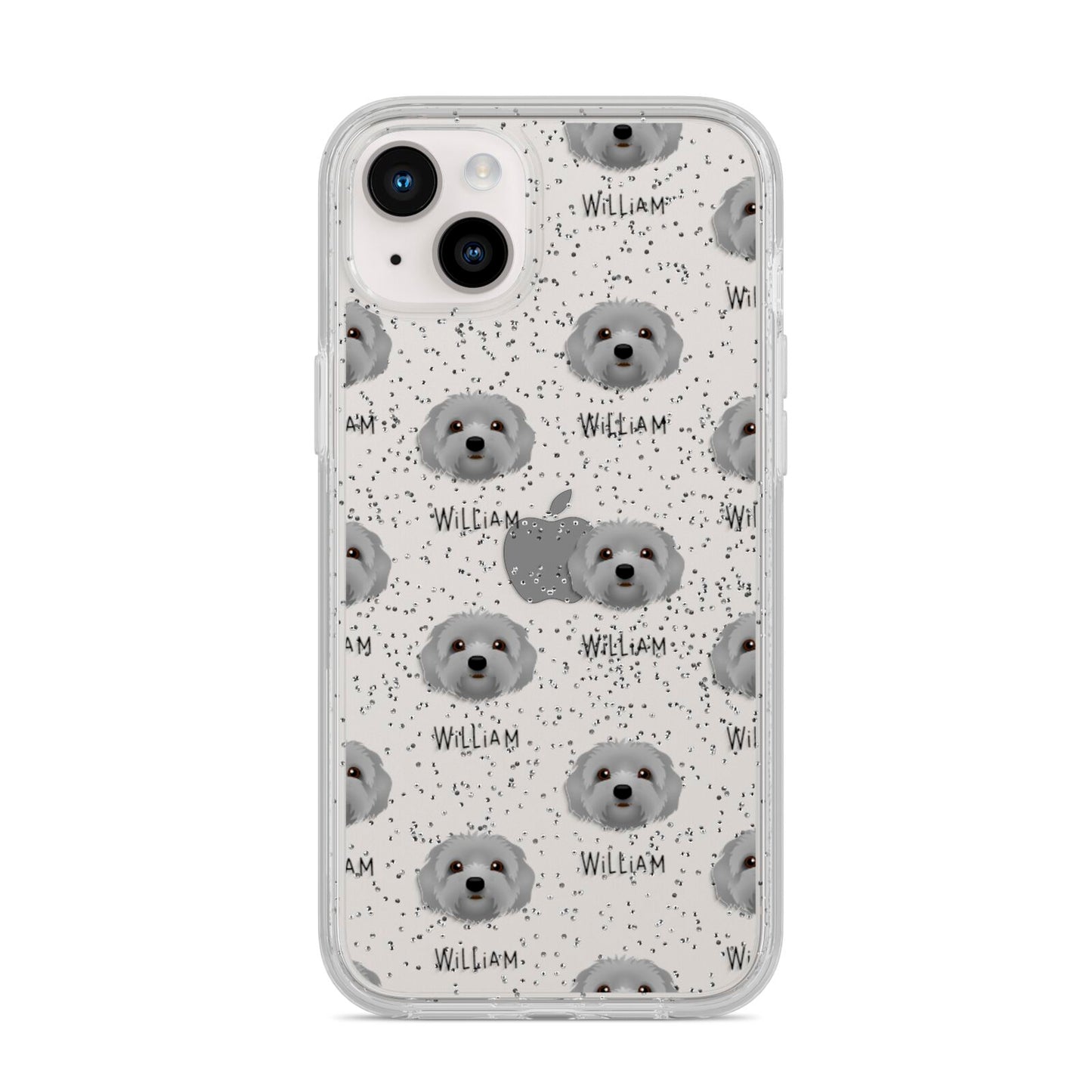 Terri Poo Icon with Name iPhone 14 Plus Glitter Tough Case Starlight
