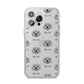 Terri Poo Icon with Name iPhone 14 Pro Max Clear Tough Case Silver