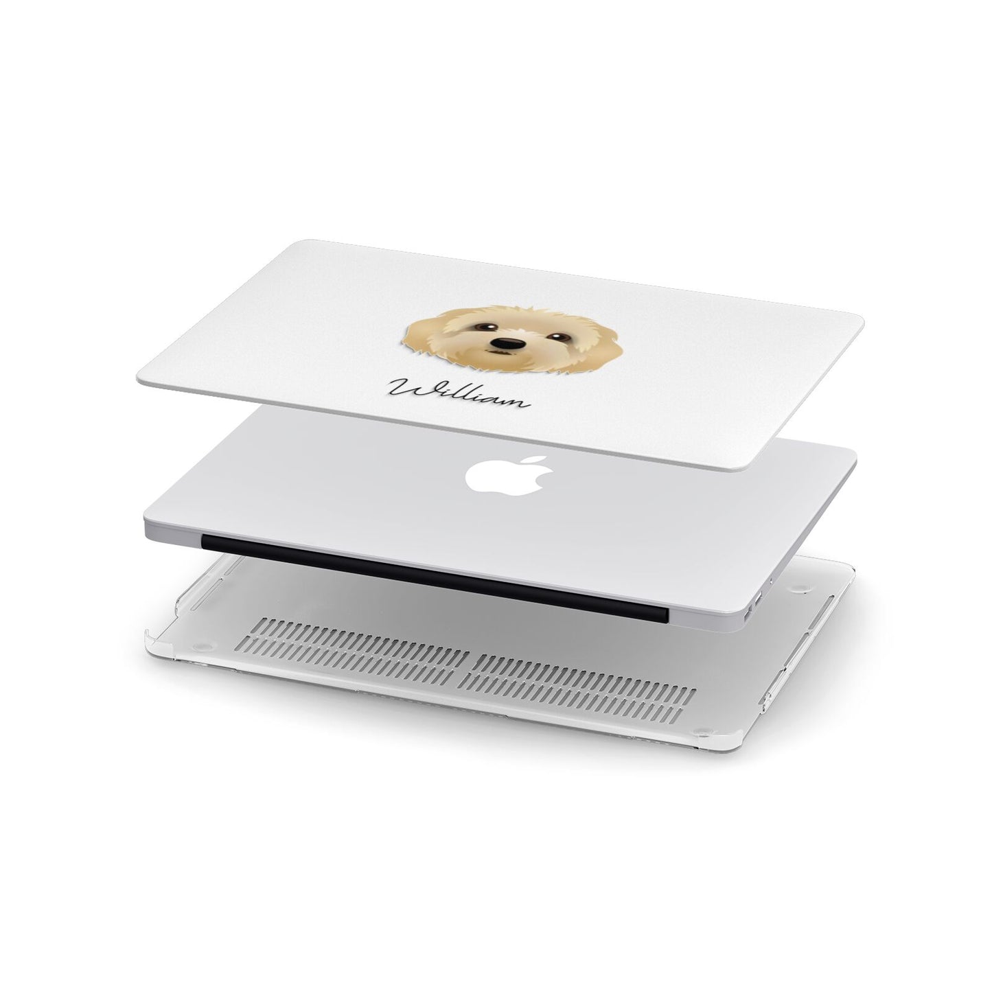 Terri Poo Personalised Apple MacBook Case in Detail