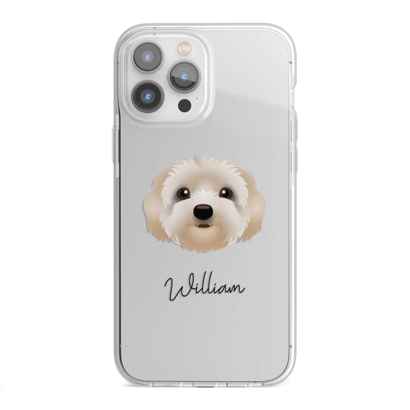 Terri Poo Personalised iPhone 13 Pro Max TPU Impact Case with White Edges