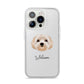 Terri Poo Personalised iPhone 14 Pro Clear Tough Case Silver