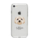 Terri Poo Personalised iPhone 8 Bumper Case on Silver iPhone