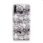Textured Snakeskin Huawei P40 Lite E Phone Case