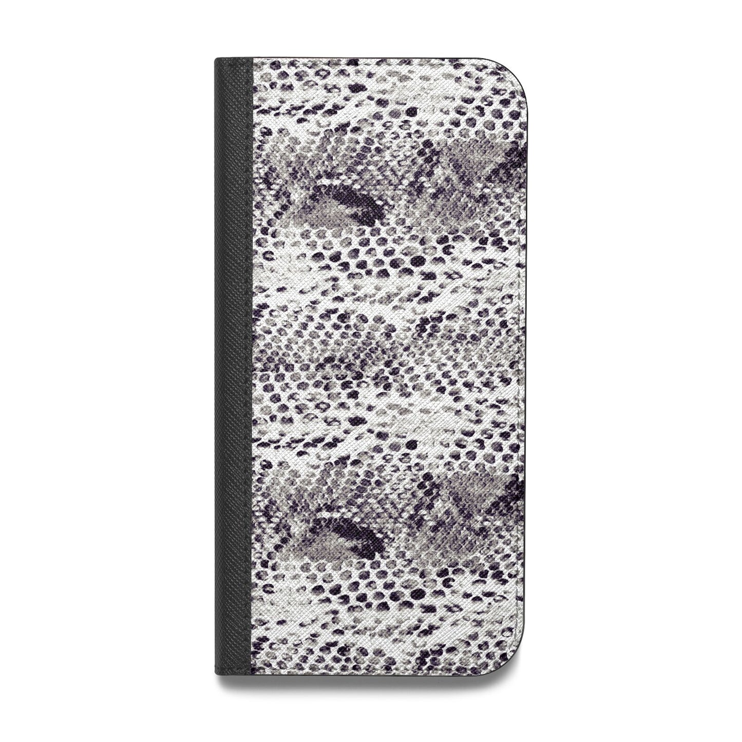 Textured Snakeskin Vegan Leather Flip Samsung Case