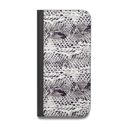 Textured Snakeskin Vegan Leather Flip Samsung Case