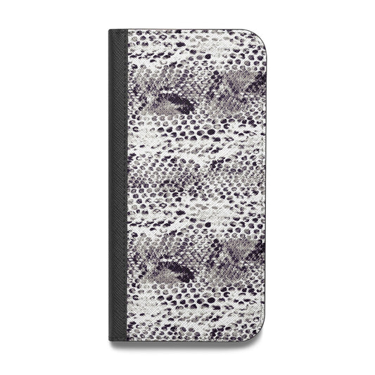 Textured Snakeskin Vegan Leather Flip Samsung Case