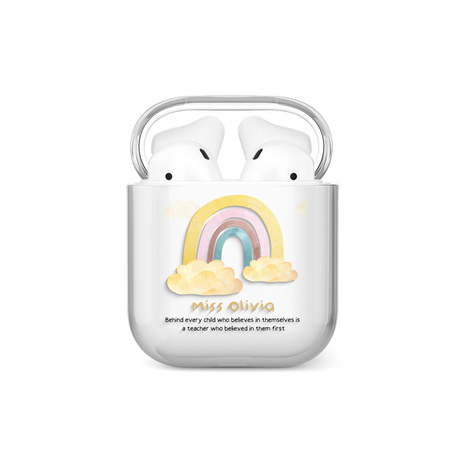 Thank You Teacher Personalised AirPods Case