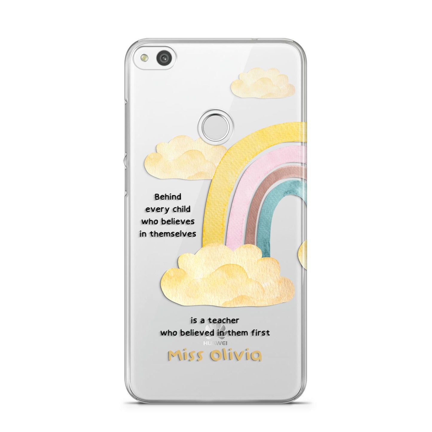 Thank You Teacher Personalised Huawei P8 Lite Case