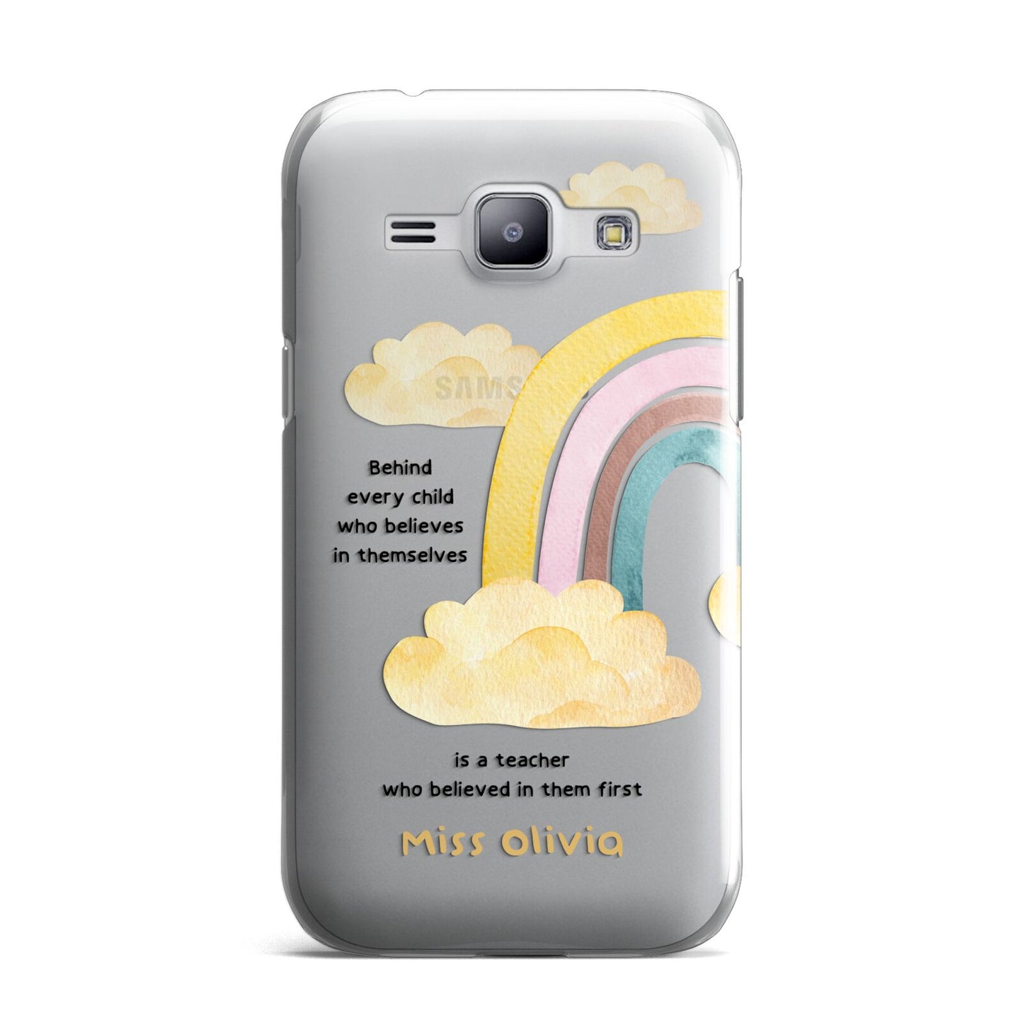 Thank You Teacher Personalised Samsung Galaxy J1 2015 Case