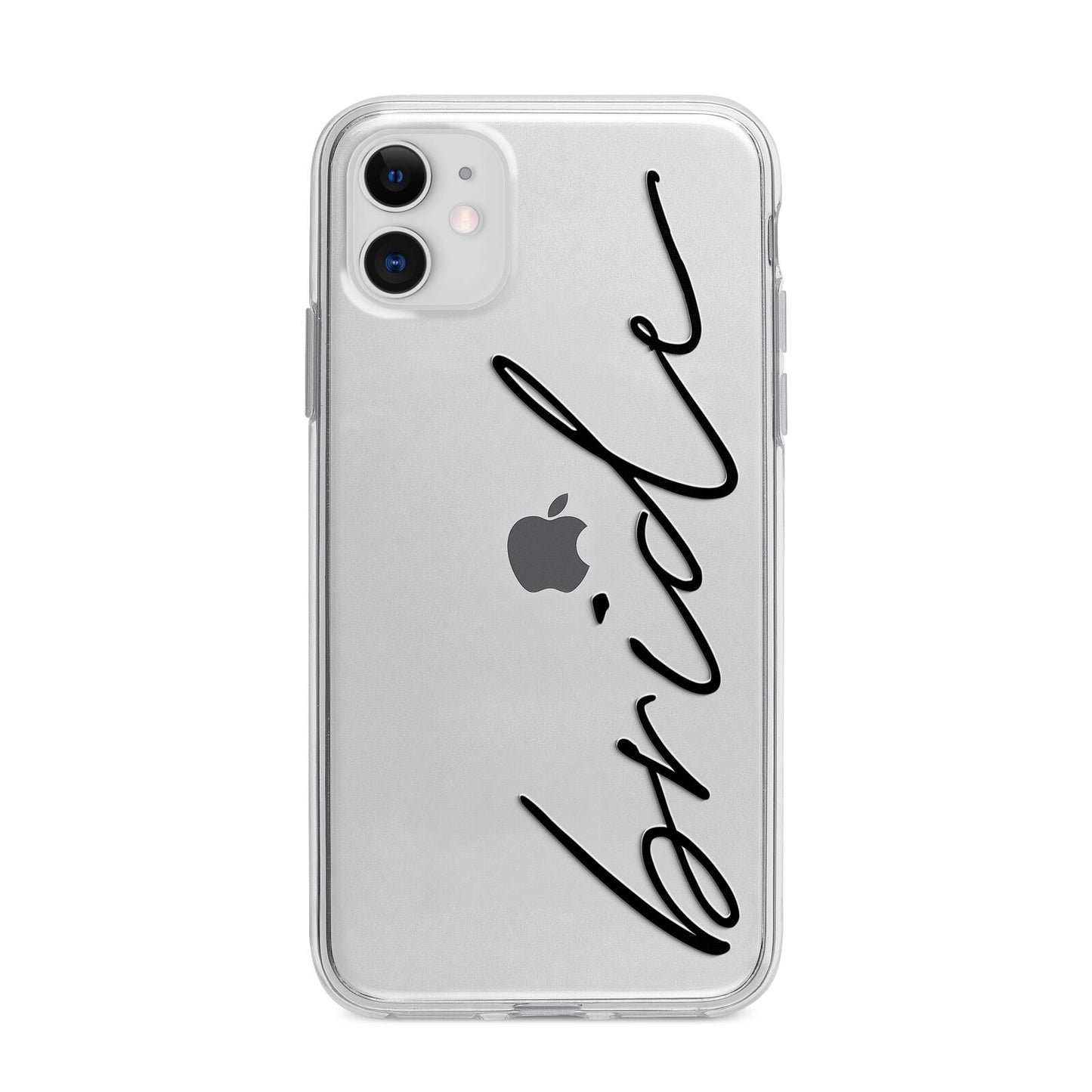 The Bride Apple iPhone 11 in White with Bumper Case