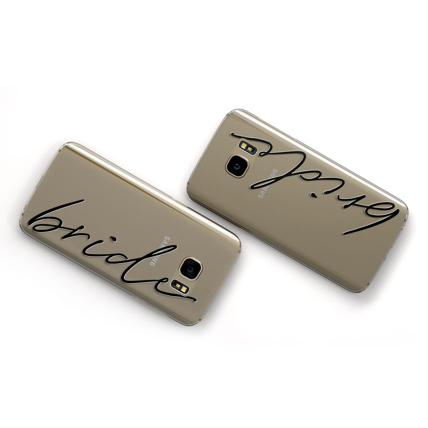 The Bride Samsung Galaxy Case Flat Overview