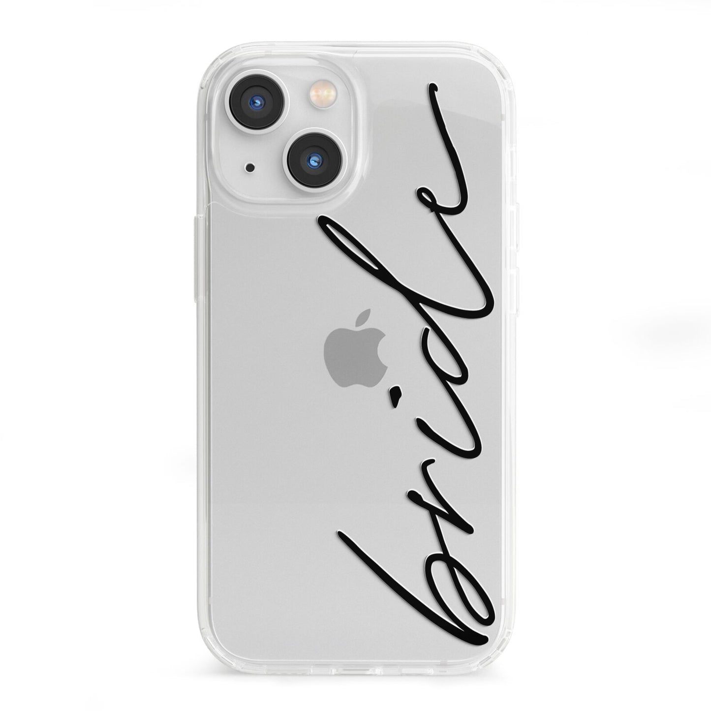 The Bride iPhone 13 Mini Clear Bumper Case