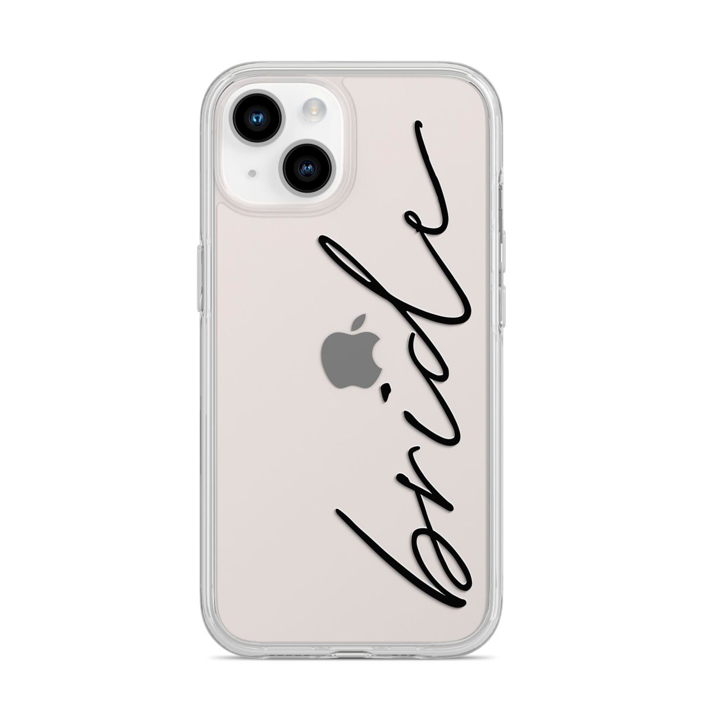 The Bride iPhone 14 Clear Tough Case Starlight