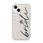 The Bride iPhone 14 Glitter Tough Case Starlight