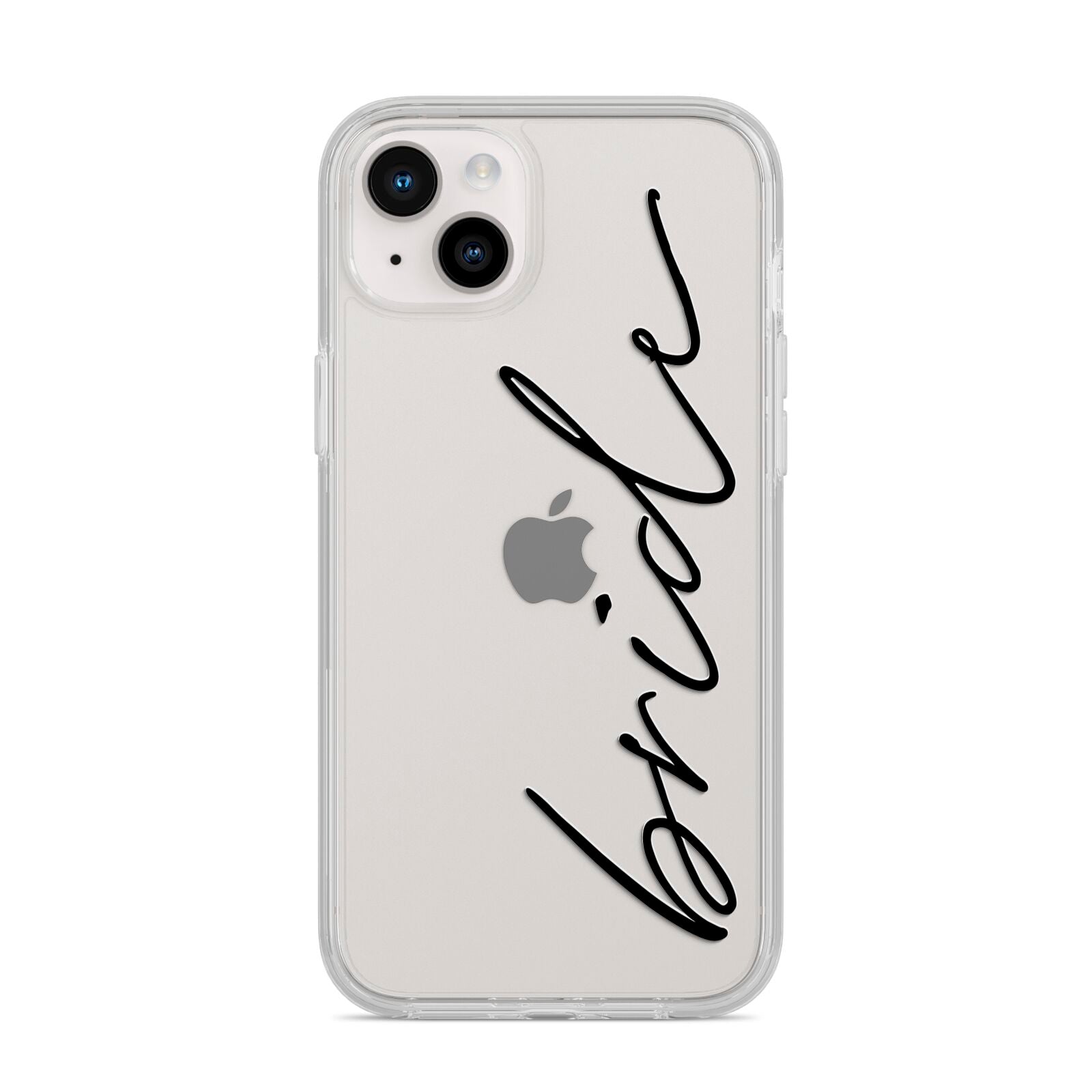 The Bride iPhone 14 Plus Clear Tough Case Starlight