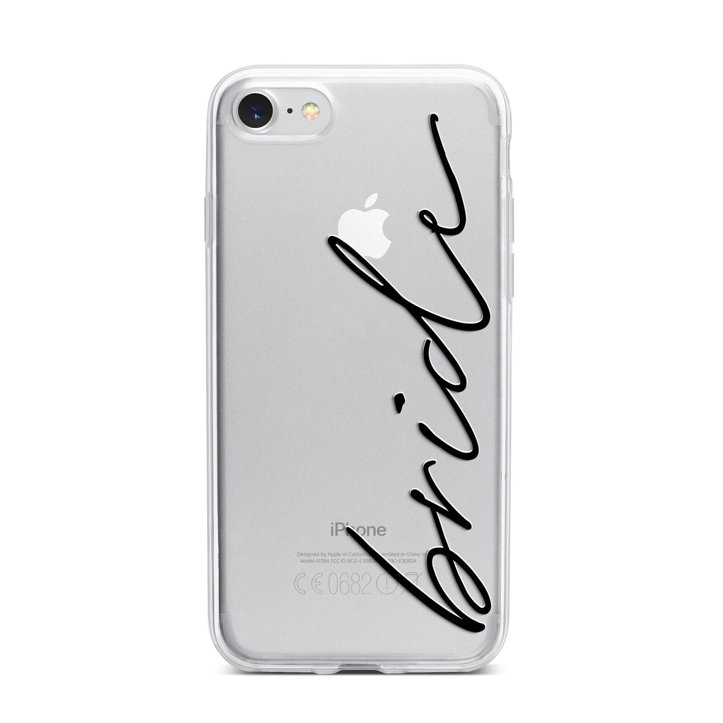 The Bride iPhone 7 Bumper Case on Silver iPhone