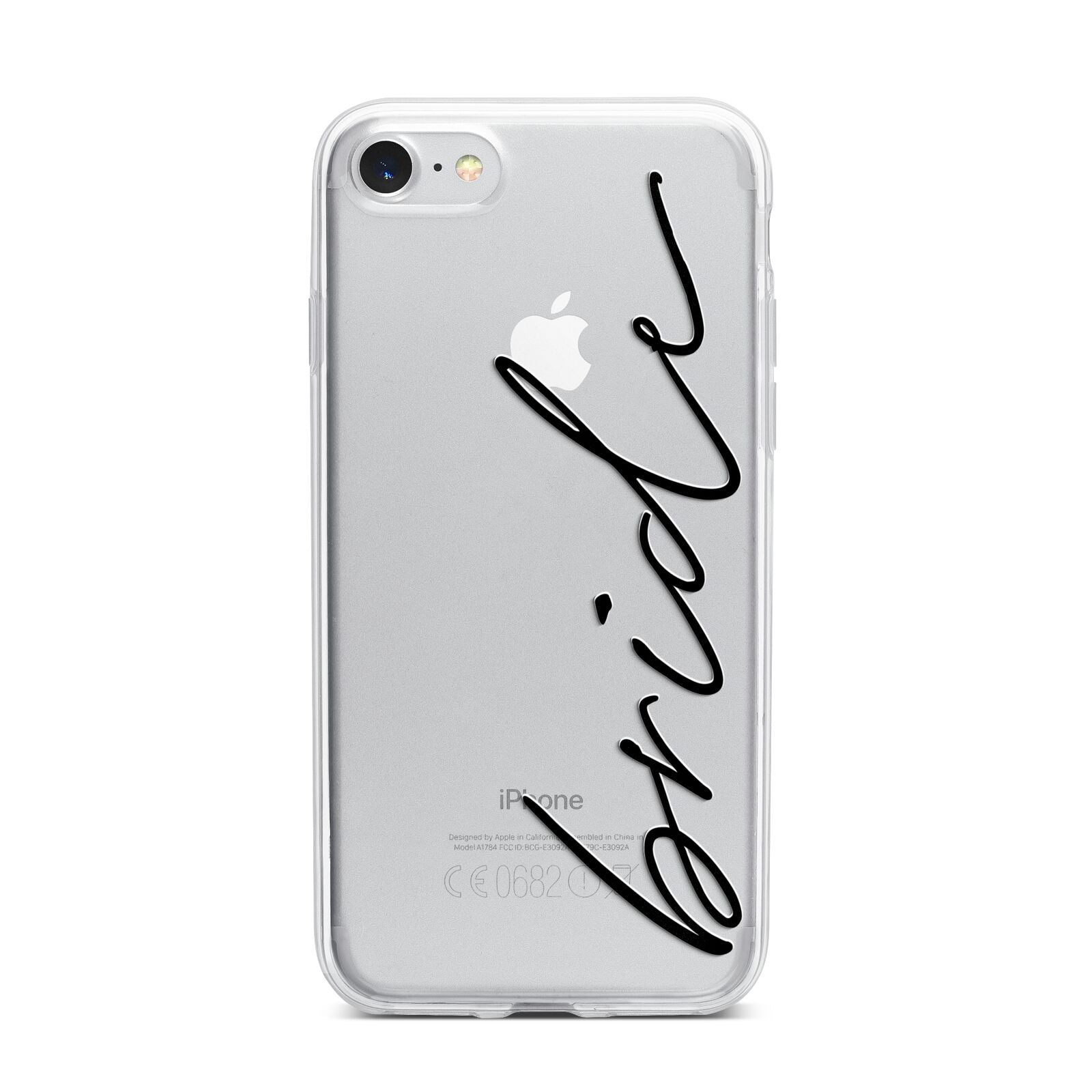 The Bride iPhone 7 Bumper Case on Silver iPhone