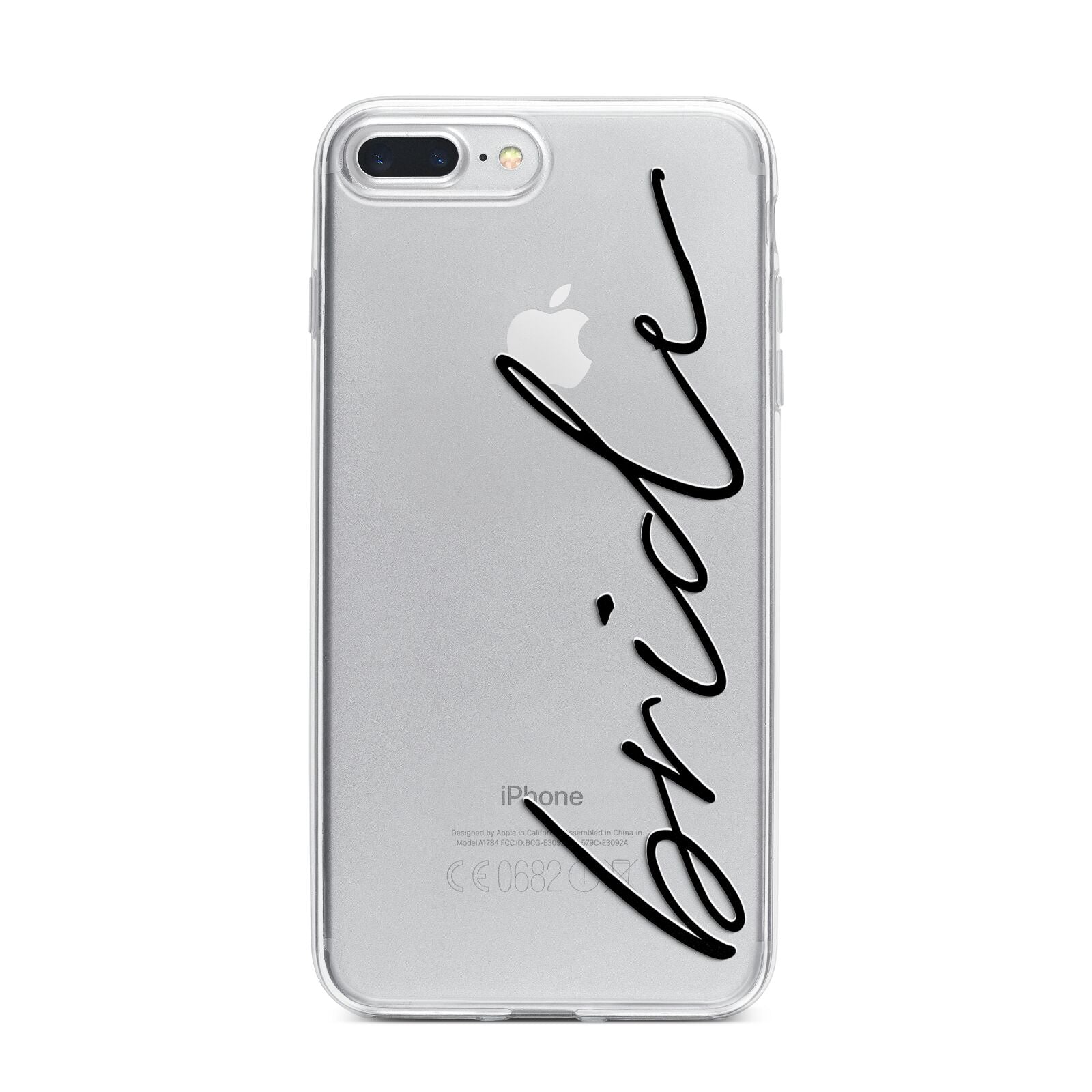 The Bride iPhone 7 Plus Bumper Case on Silver iPhone