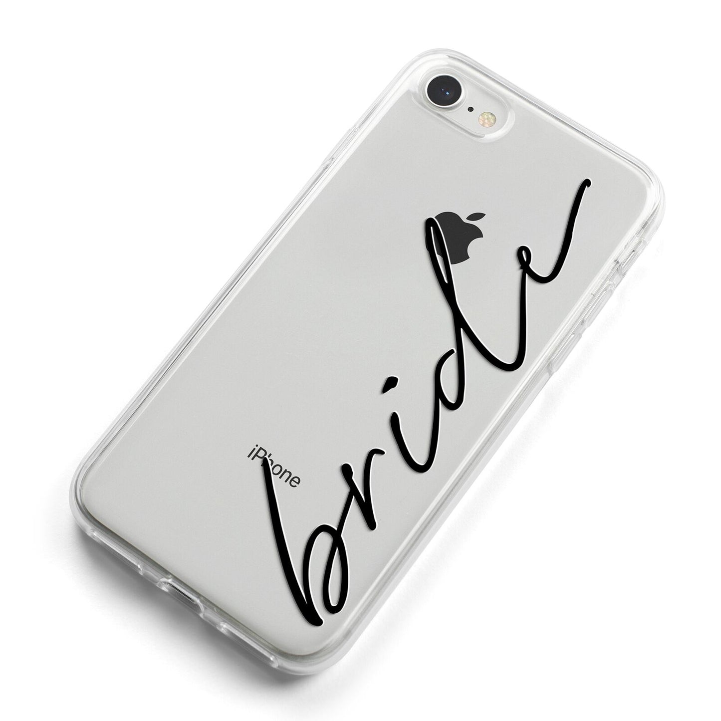 The Bride iPhone 8 Bumper Case on Silver iPhone Alternative Image