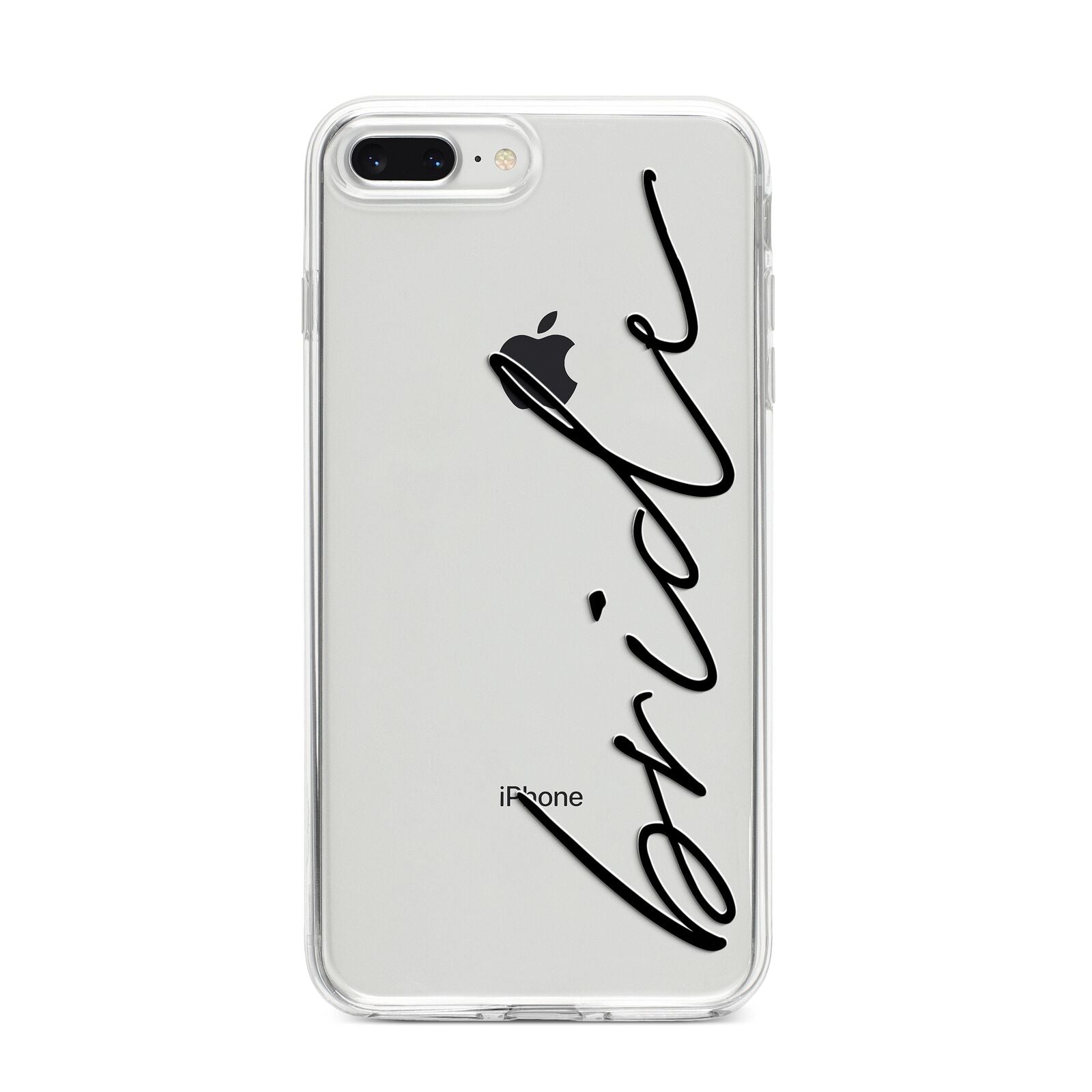 The Bride iPhone 8 Plus Bumper Case on Silver iPhone