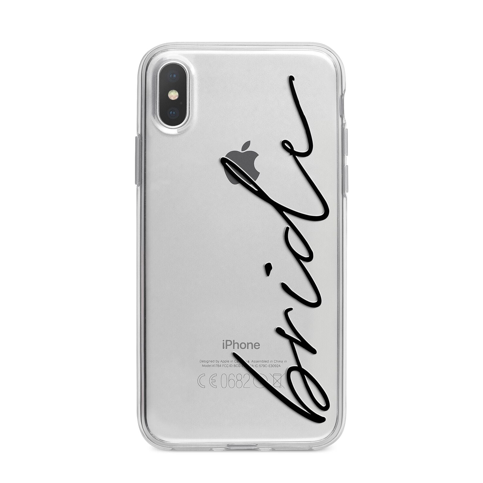 The Bride iPhone X Bumper Case on Silver iPhone Alternative Image 1