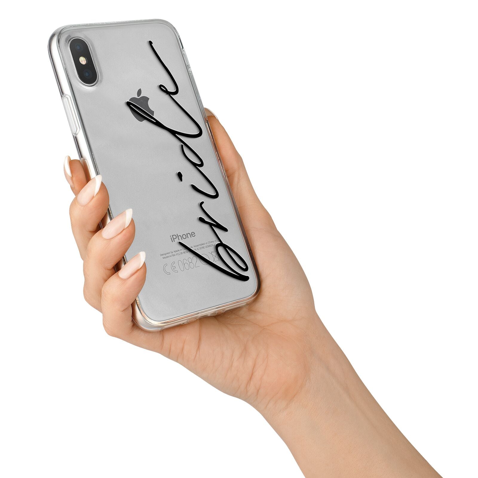 The Bride iPhone X Bumper Case on Silver iPhone Alternative Image 2