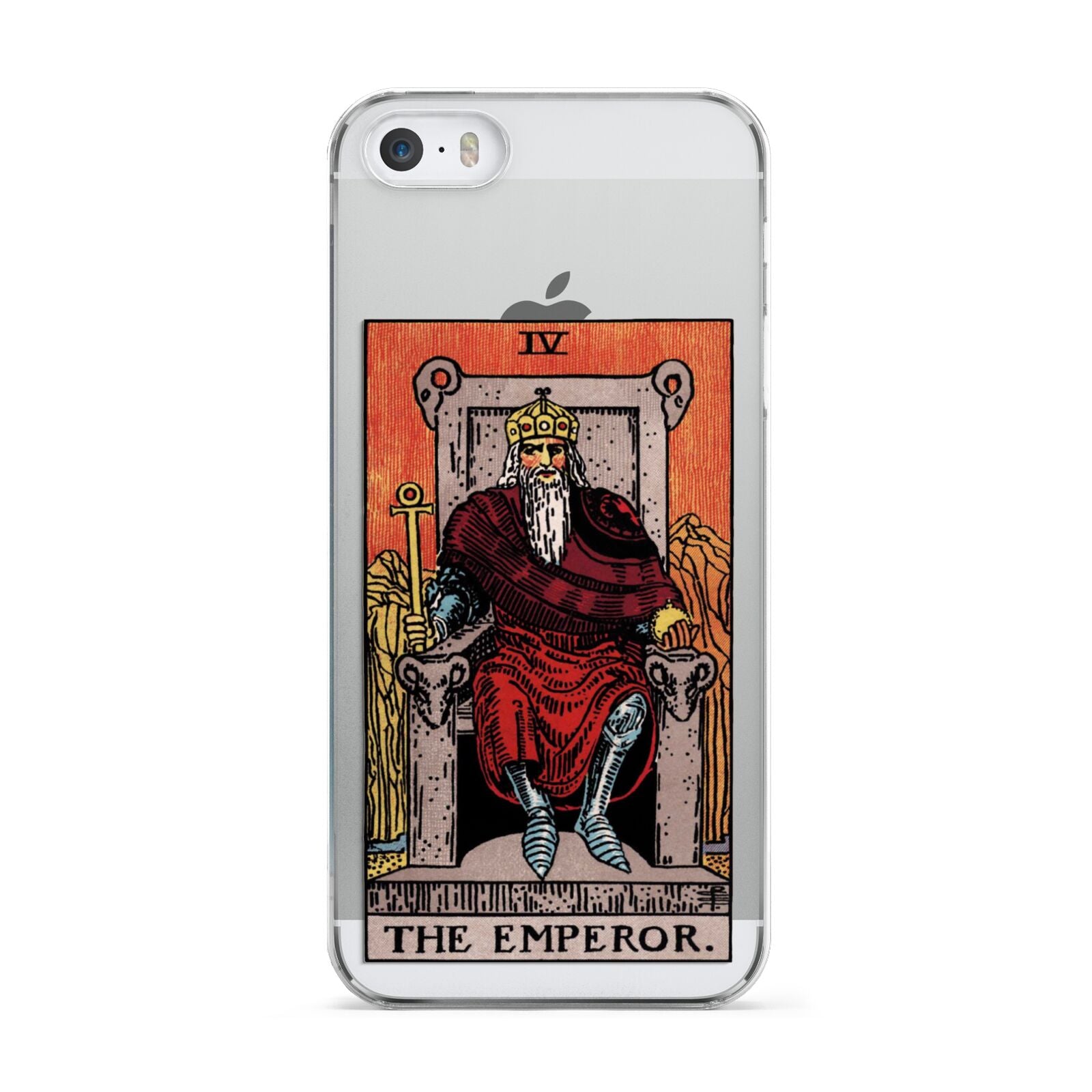 The Emperor Tarot Card Apple iPhone 5 Case