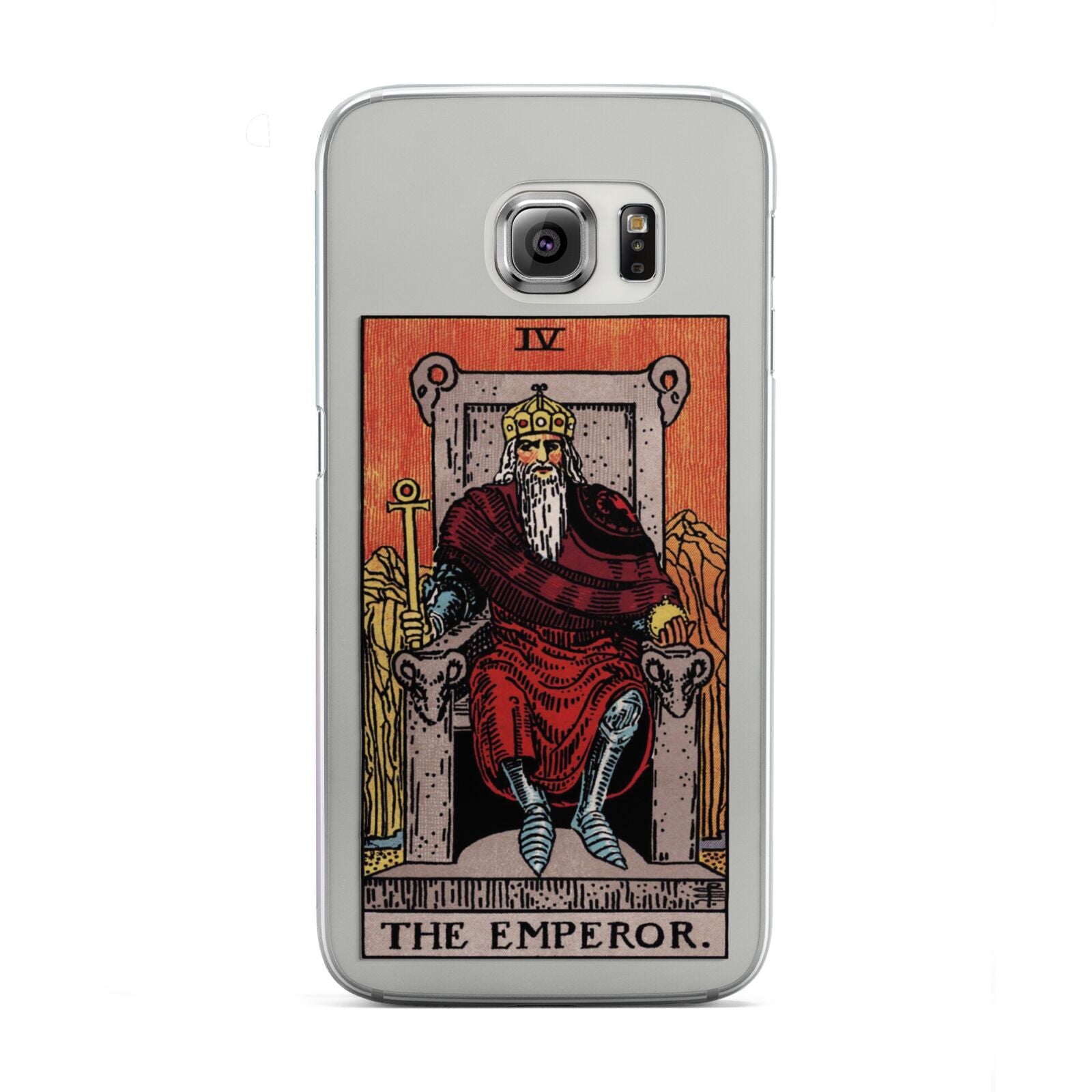 The Emperor Tarot Card Samsung Galaxy S6 Edge Case