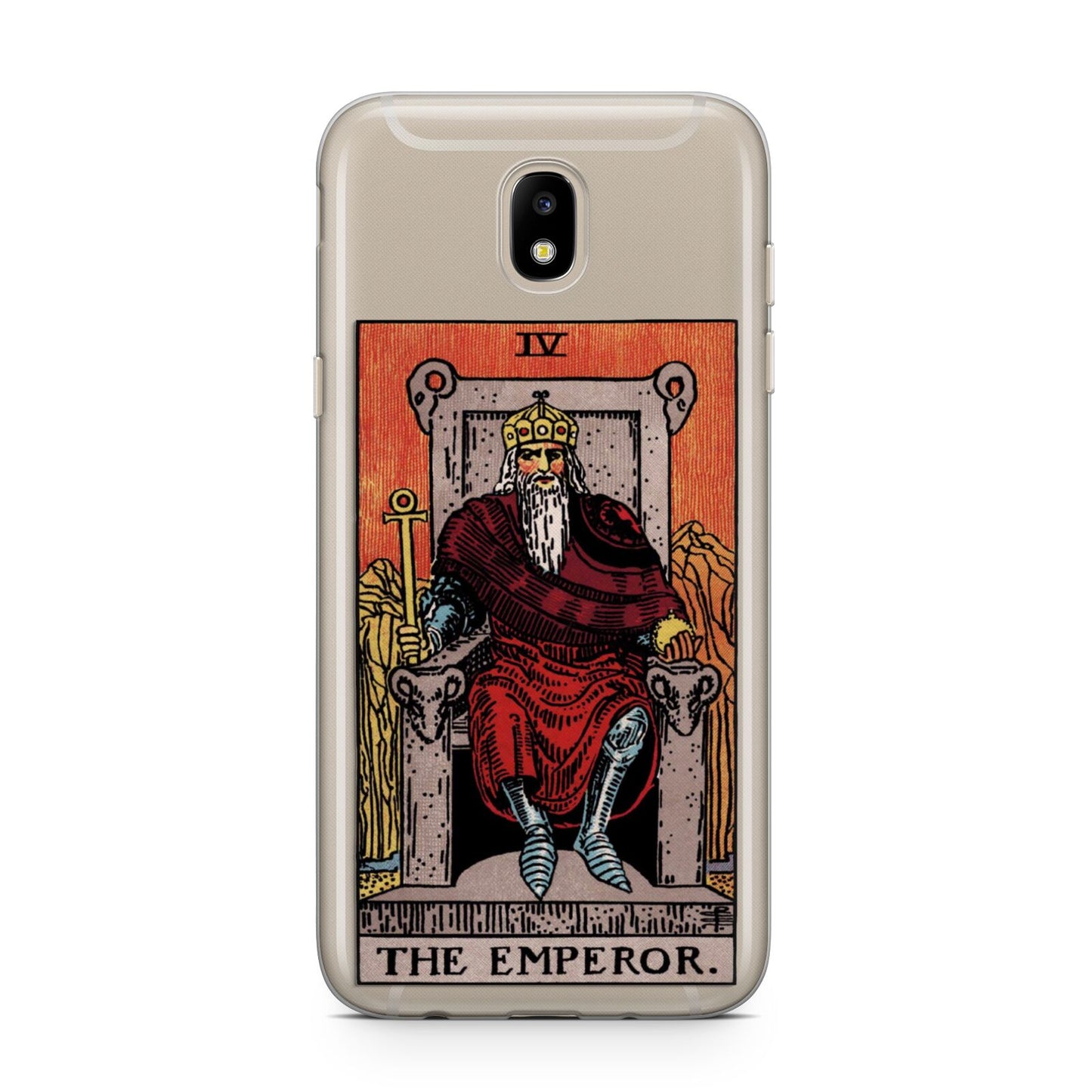 The Emperor Tarot Card Samsung J5 2017 Case