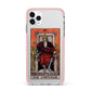 The Emperor Tarot Card iPhone 11 Pro Max Impact Pink Edge Case