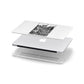 The Empress Monochrome Tarot Card Apple MacBook Case in Detail